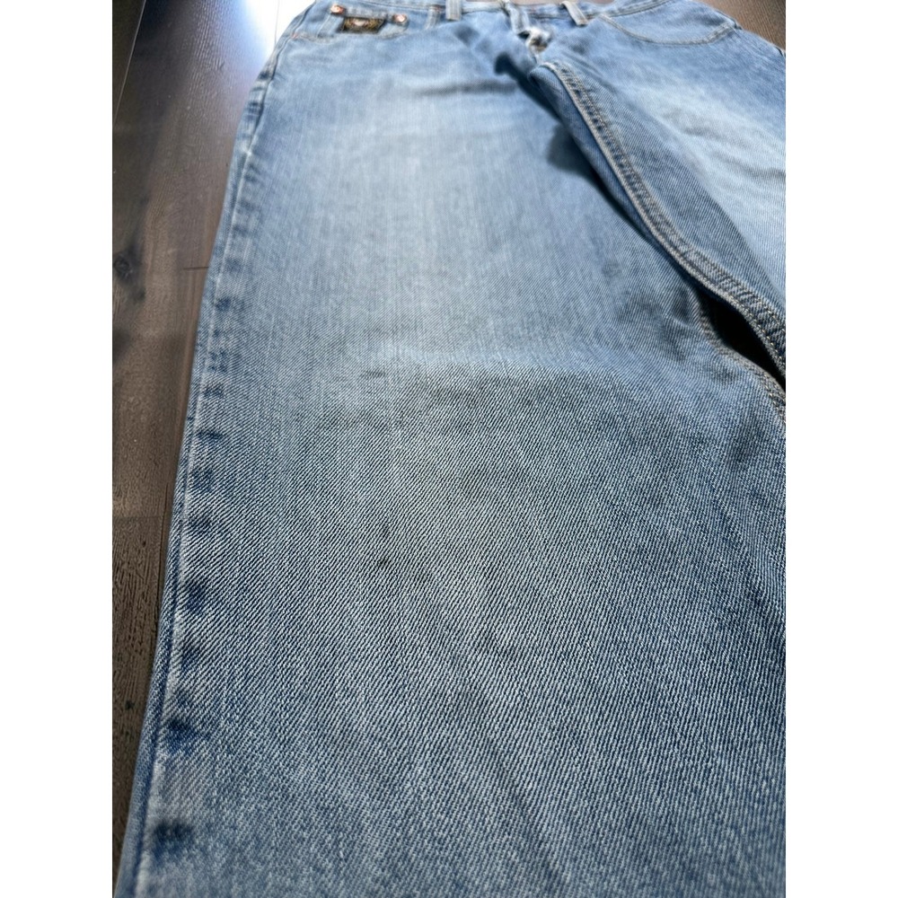 Cinch Black Label Mens Loose Fit Original Rise Tapered Leg Jeans Blue 30x36 - Picture 4 of 9